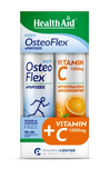 Health Aid Promo Osteoflex Fizzy 20 Αναβράζοντα Δισκία & ΔΩΡΟ Vitamin C 1000mg με Γεύση Πορτοκάλι 20 Αναβράζοντα Δισκία