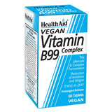 HealthAid Vegan Vitamin B Complex 60 Tablets παρατεταμένης αποδέσμευσης