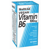 Health Aid Vitamin B6 Pyridoxine 100mg 90tabs