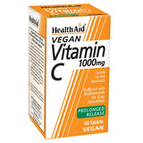 Health Aid Vitamin C 1000mg Vegan Prolonged Release 60 Tablets