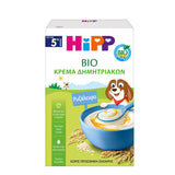 Hipp Bio Κρέμα Ρυζάλευρο Χωρίς Γάλα - για βρέφη με αλλεργία στο αγελαδινό γάλα - Πράσινη Σειρά 200gr