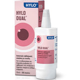 Ursapharm Hylo Dual Λιπαντικές Οφθαλμικές Σταγόνες με Εκτοϊνη για Ανακούφιση από τα Συμπτώματα της Αλλεργίας στα Μάτια 10ml