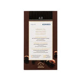 Korres Argan Oil Advanced Colorant 4.0 Καφέ Μόνιμη Βαφή Μαλλιών