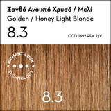Korres Argan Oil Advanced Colorant 8.3 Ξανθό Ανοιχτό Μελί 50ml