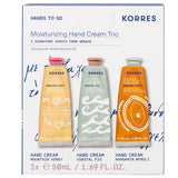 Korres Promo Hands to Go Moisturizing Hand Cream Trio 3x50ml