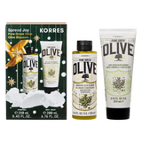 Korres Promo Spread Joy Set Pure Greek Olive Blossom Shower Gel 250ml & Body Cream 200ml