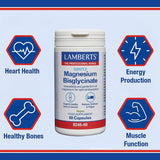 Lamberts Gentle Magnesium Bisglycinate 150mg 60 Κάψουλες