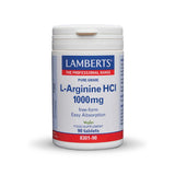 Lamberts L–Arginine HCI 1000mg (Ελεύθερης Μορφής) 90 Ταμπλέτες