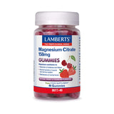 Lamberts Magnesium Citrate 150mg 40 Gummies με Γεύση Κεράσι Φράουλα