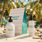 Life Roots Gift Set Bergamot & Coconut Soft & Bright Body Milk 250ml & Hair & Body Mist 150ml