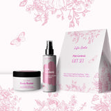 Life Roots Gift Set Pink Gardenia Nourishing & Calming Body Butter 250ml & Calming & Relaxing Hair & Body Mist 150ml