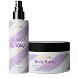 Life Roots Spiced Lolipop Warm & Nourishing Body Butter 250ml & Warm & Nourishing Hair & Body Mist 150ml