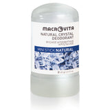 Macrovita Natural Crystal Deodorant Mini Stick 60g - Φυσικό Αποσμητικό Κρύσταλλος χωρίς Αλουμίνιο