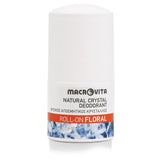Macrovita Φυσικός Αποσμητικός Κρύσταλλος Roll-On Floral 50ml