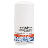 Macrovita Φυσικός Αποσμητικός Κρύσταλλος Roll-On Floral 50ml