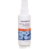 Macrovita Φυσικός Αποσμητικός Κρύσταλλος Spray Floral 100ml