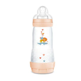 MAM Easy Start Anti-Colic Μπιμπερό 320ml Ροδακινί με Σχέδιο Ζωάκια – Από 2 Μηνών