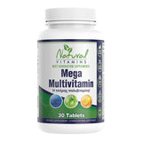 Natural Vitamins Mega Multivitamin 30 tablets