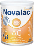 Novalac AC 0-36 μηνών 400g Γάλα σε Σκόνη για Μειωμένη Λακτόζη
