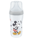 Nuk Disney Mickey Mouse Perfect Match Πλαστικό Μπιμπερό με Μαλακή Θηλή Σιλικόνης 3+ Μηνών Γκρι 260ml