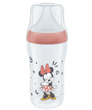 Nuk Disney Minnie Mouse Perfect Match Πλαστικό Μπιμπερό με Μαλακή Θηλή Σιλικόνης 3+ Μηνών Κόκκινο 260ml