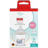 Nuk Perfect Match Disney Πλαστικό Εκπαιδευτικό Μπιμπερό με Μαλακή Θηλή Σιλικόνης 6m+ Γάιδαρος 150ml (10215392)
