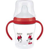 Nuk Perfect Match Disney Πλαστικό Εκπαιδευτικό Μπιμπερό με Μαλακή Θηλή Σιλικόνης 6m+ Minnie 150ml (10215397)
