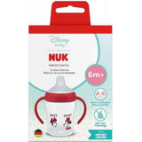 Nuk Perfect Match Disney Πλαστικό Εκπαιδευτικό Μπιμπερό με Μαλακή Θηλή Σιλικόνης 6m+ Minnie 150ml (10215397)