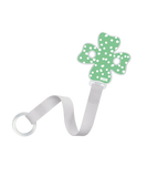 NUK κλιπ πιπίλας τριφύλλι πράσινο για βρέφη