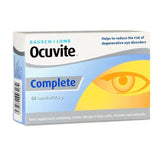 Ocuvite Complete συμπλήρωμα διατροφής για υγεία ματιών με λουτεΐνη omega 3 βιταμίνες και μέταλλα 60 κάψουλες