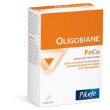 Oligobiane FeCu 30 Capsules PiLeJe – Συμπλήρωμα Σιδήρου και Χαλκού για Υποστήριξη της Αιμοσφαιρίνης και Μείωση της Κόπωσης