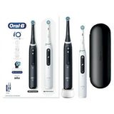 Ηλεκτρικές Οδοντόβουρτσες Oral-B iO Series 5 Duo Μαύρη & Λευκή με Θήκη Ταξιδιού
