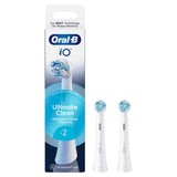 Oral-B iO Ultimate Clean ανταλλακτικές κεφαλές 2 τεμάχια για ηλεκτρική οδοντόβουρτσα