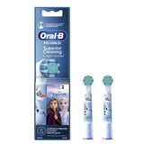 Oral-B Pro Kids Παιδικές Ανταλλακτικές Κεφαλές Για Ηλεκτρική Οδοντόβουρτσα Frozen 3+ Ετών 2 Τεμάχια