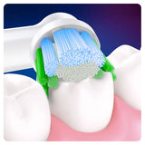 oral-b precision clean καθαρισμός ανάμεσα στα δόντια και κατά μήκος των ούλων