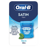 Oral-B Satin Floss Κερωμένο Οδοντικό Νήμα με Γεύση Μέντα 50m