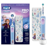 Oral-B Vitality Pro Kids Frozen Παιδική Ηλεκτρική Οδοντόβουρτσα & Δώρο Θήκη Ταξιδιού