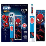 Oral-B Vitality Pro Ηλεκτρική Οδοντόβουρτσα Spider-Man Με Θήκη Ταξιδίου, Για Παιδιά 3+ Ετών 1τμχ.