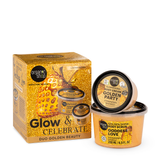 Organic Shop Glow & Celebrate Golden Beauty Duo