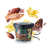 Συστατικά Organic Shop Warming Body Scrub Hot Chocolate με κακάο και βανίλια
