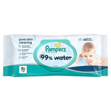Pampers 99% Water Μωρομάντηλα 60τμχ