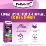 Paranix Express Σαμπουάν - Οδηγίες εφαρμογής βήμα προς βήμα
