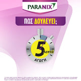 Paranix Express Σαμπουάν - Πώς δρα το προϊόν μέσα σε 5 λεπτά