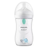 Philips Avent Natural Response Πλαστικό Μπιμπερό με Αεραγωγό Airfree Ελεφαντάκια με Αεραγωγό Airfree 3-6m 260ml SCY673/81