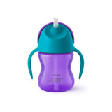 Philips Avent Κύπελλο με Καλαμάκι Μωβ 300ml
