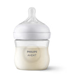 Philips Avent Natural Πλαστικό Μπιμπερό 125ml με Θηλή Νεογέννητου - Αντικολικός Σχεδιασμός