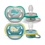 Philips Avent Πιπίλες Ocean Friends 0-6m σετ 2 τεμαχίων - Συσκευασία