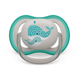 Philips Avent Πιπίλα Ocean Friends 0-6m Μπλε Φάλαινα