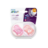 Philips Avent Ultra Air Πιπίλα Σιλικόνης Ορθοδοντική 6-18m Ροζ Μονόκερος Νεράιδα Συσκευασία