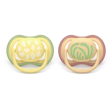 Philips Avent Ultra Air Πιπίλες 0-6m – Σετ 2 τεμαχίων με ανάλαφρο σχεδιασμό & απαλή θηλή